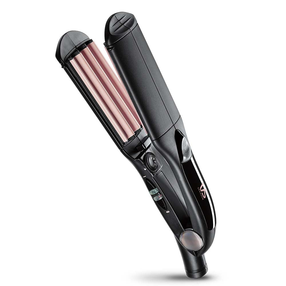 Vs Sassoon Vs2165A Total Crimp Ceramic Plate Hair Crimper Styler - Black