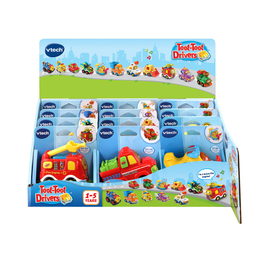 2PK VTech Toot-Toot Vehicles Kids/Children Toy Assorted 1-5 Years