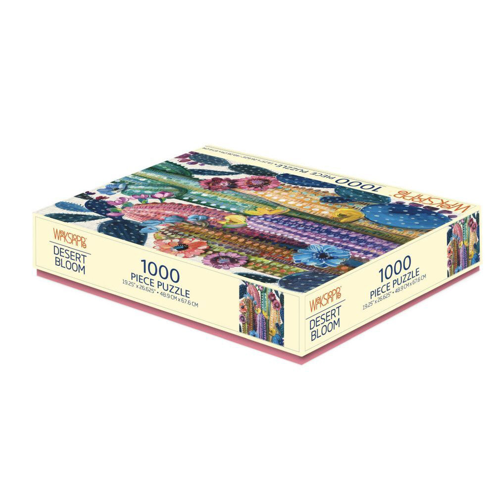 1000pc WerkShoppe 49x67.6cm Desert Bloom Jigsaw Puzzle w/ Inserts 13y+