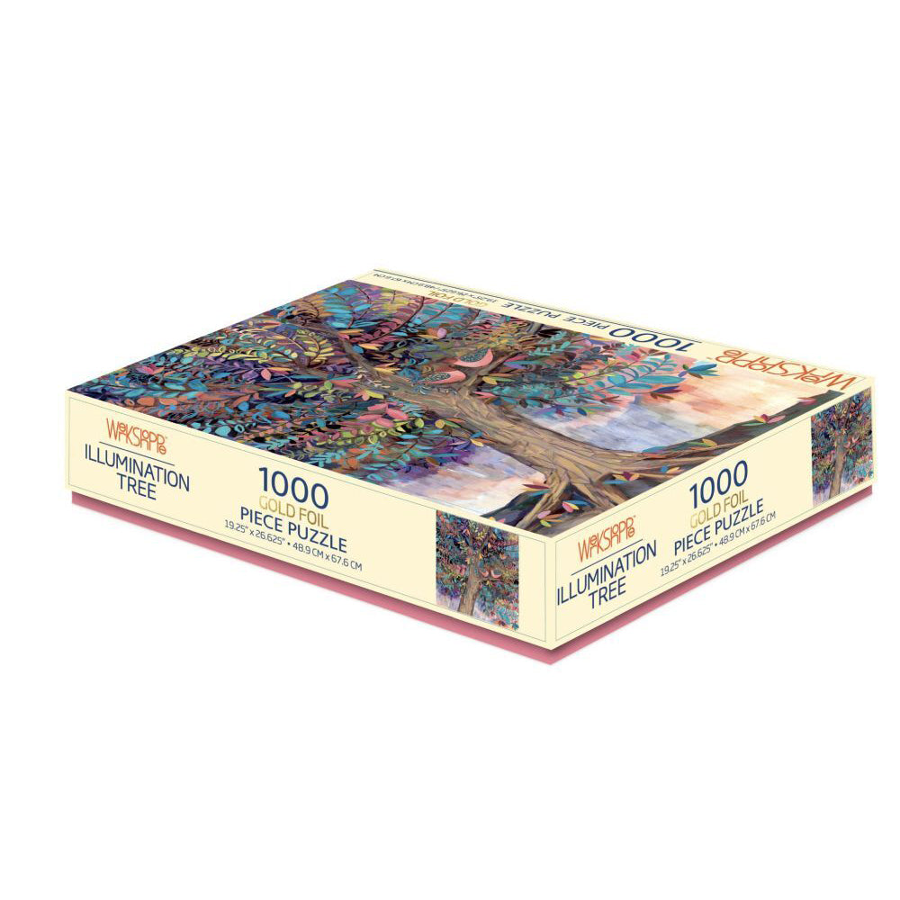 1000pc WerkShoppe 49x67.6cm Illumination Tree Jigsaw Puzzle 13y+