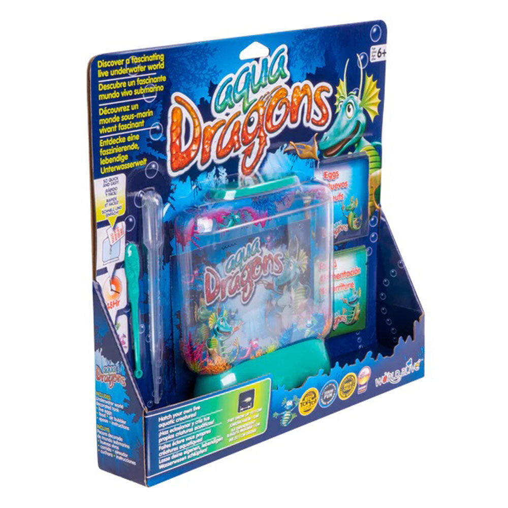 Aqua Dragons Kids Toy Underwater Aquatic Creatures World Box Kit 6y+
