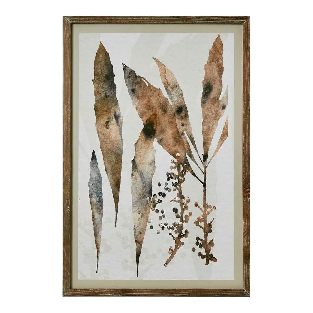Belle Autum Leaves Wall Art B Hanging Framed Canvas Home Decor 60x90cm