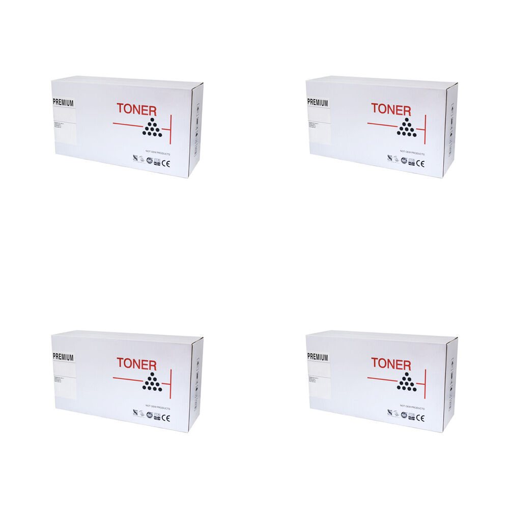 4PK Whitebox Compatible Brother TN2450 Toner Cartridge - Black