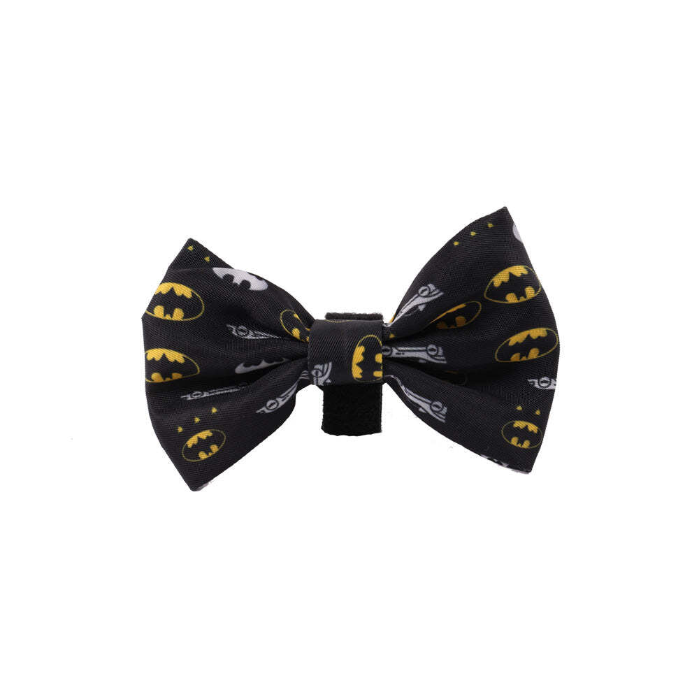 2PK The Stubby Club Batman Themed Dog Bowtie Novelty Pet Dressup