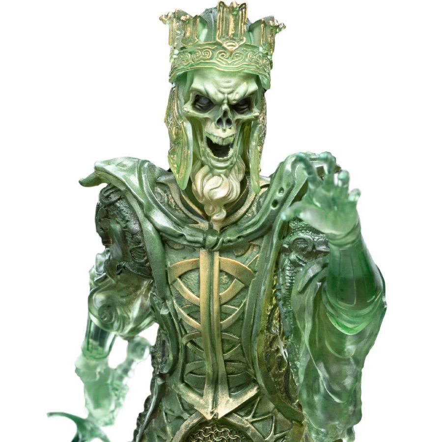 The Lord Of The Rings King Of The Dead Transparent Mini Epics Vinyl Action Figure Toy 7in