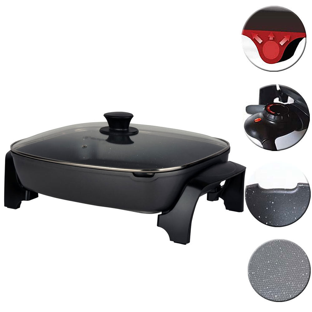 Westinghouse Grey Electric Fry Pan