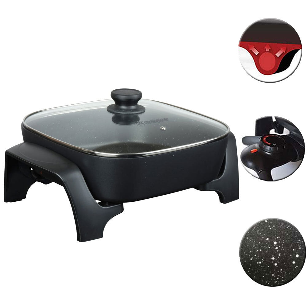 Westinghouse 12" Black Electrical Fry Pan