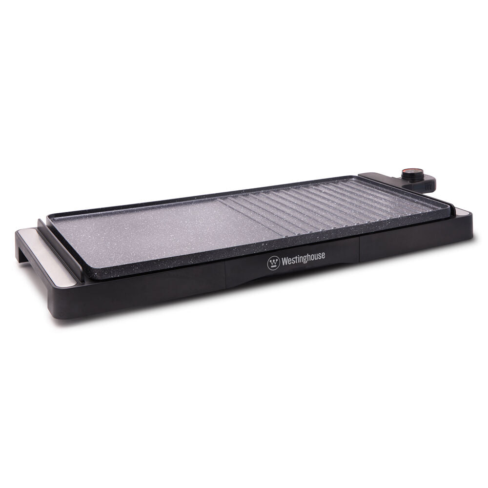 Westinghouse Non-Stick Electric Grill 2200W Black 652x261x68mm