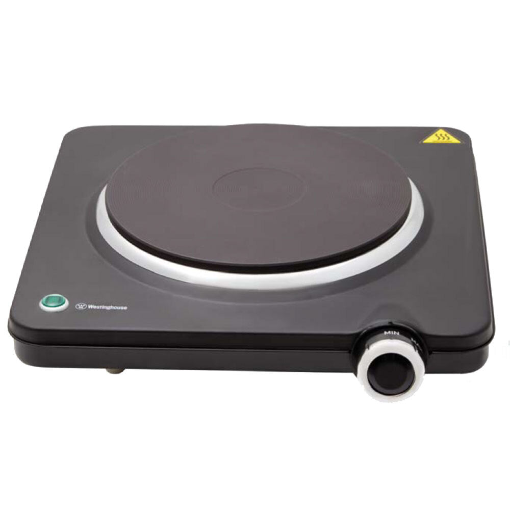 Westinghouse Electric 1500W Single Hotplate - Black