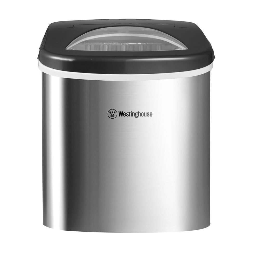 Westinghouse Ice Maker 12kg 1.3L Portable Stainless Steel Countertop Machine