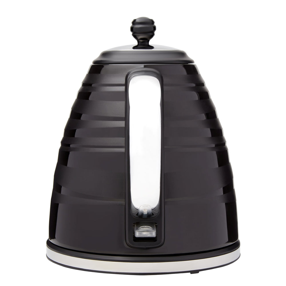 Westinghouse Plastic 1.7L kettle & 2 Slice Toaster Pack - Black