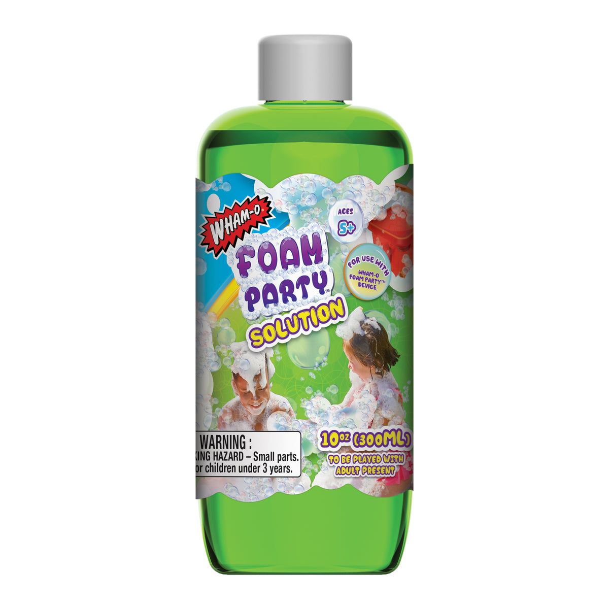 2PK Wham-O Foam Party Refill Solution 300ml For Foam Factory Toy