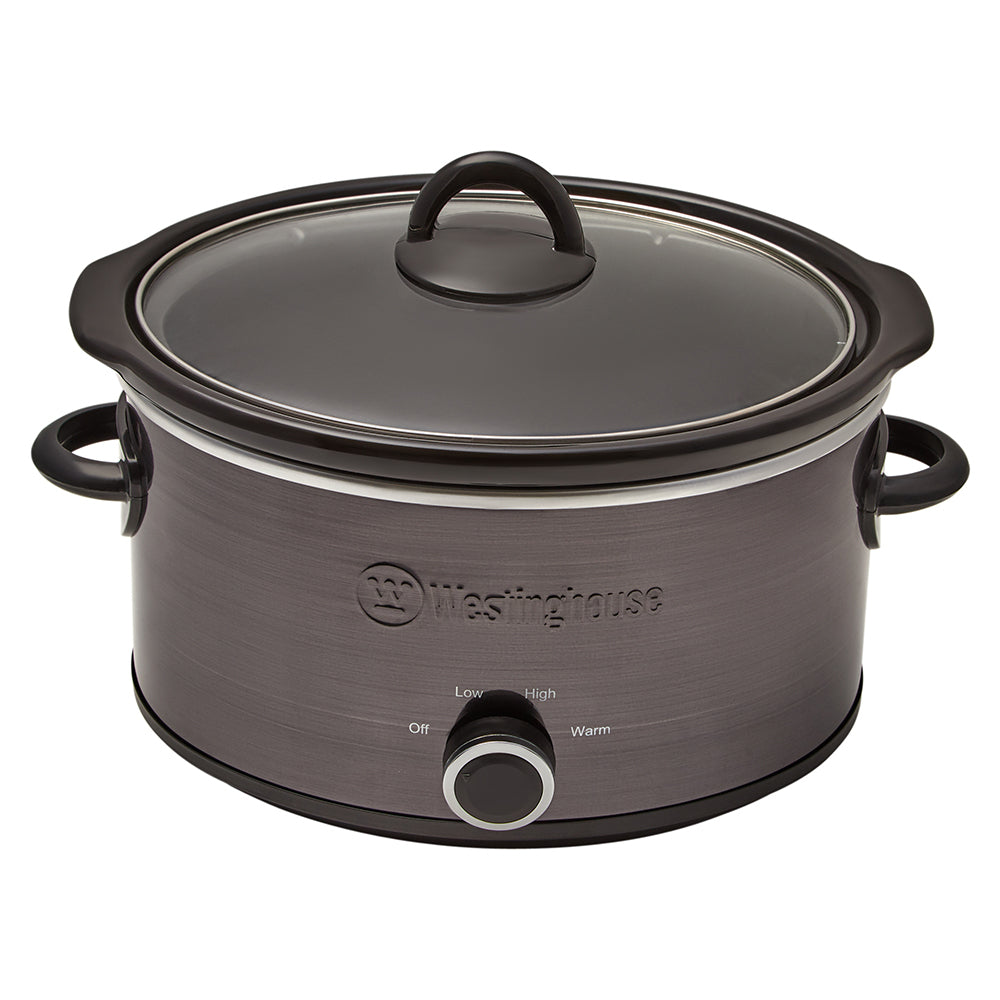 Westinghouse 3.5L Black Stainless Slow Cooker