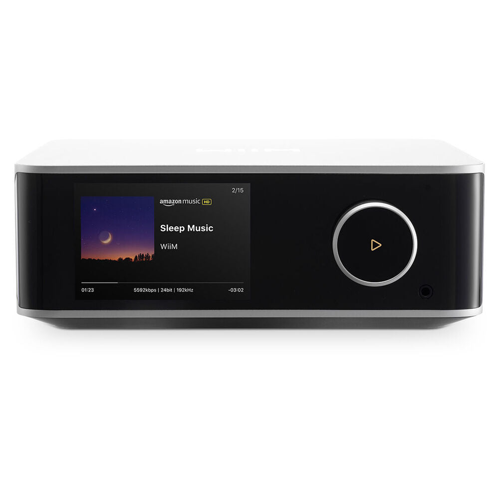 WiiM Aluminium Ultra Wireless Audio Streamer & Digital Hub 20.5x20.5cm - Grey