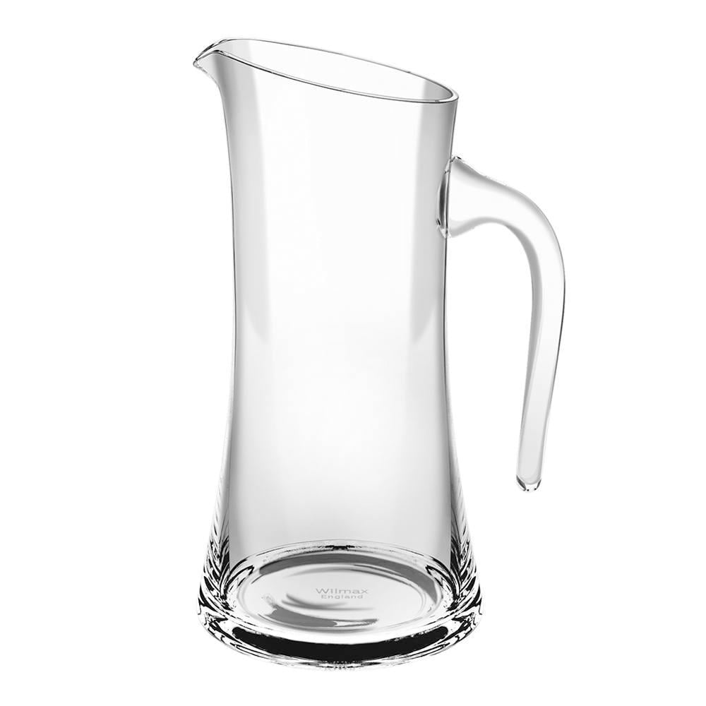 2x Wilmax England Crystalline 150ml Glass Jug - Clear