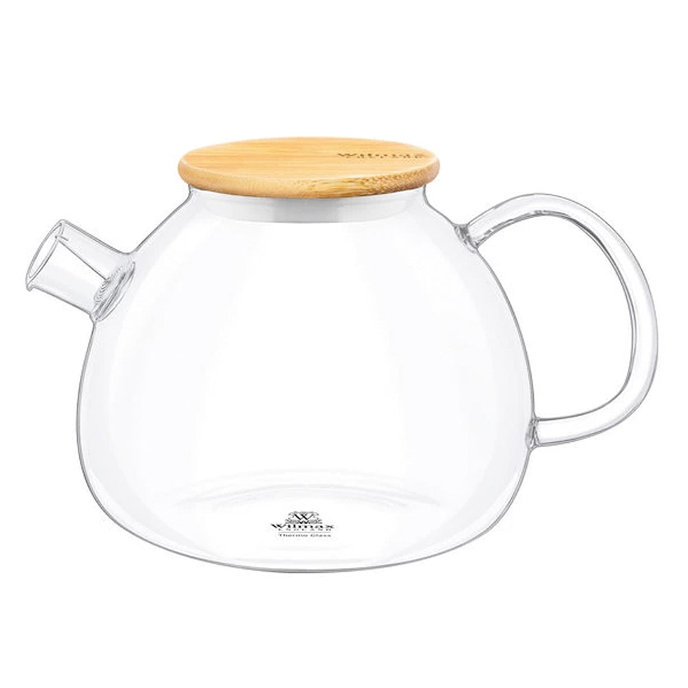 Wilmax England Thermo 1000ml Teapot w/ Lid - Clear