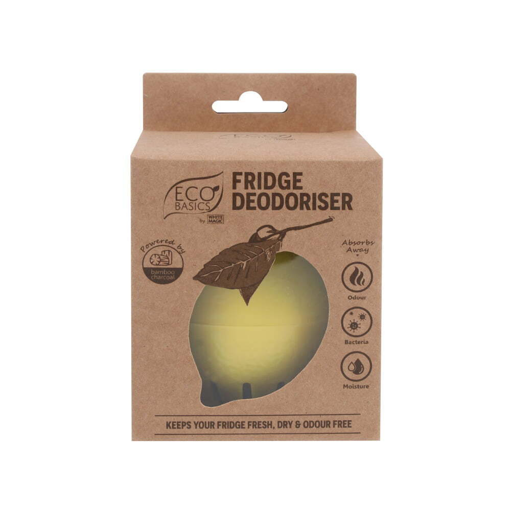 3x Eco Basics Fridge Deodoriser Non-Toxic Odor Eliminator