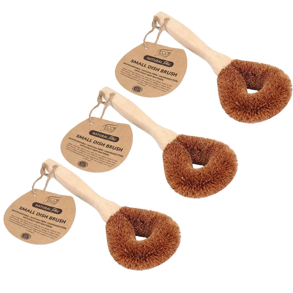 Eco Basics Natural Plus Kitchen Dish Cleaning Brush