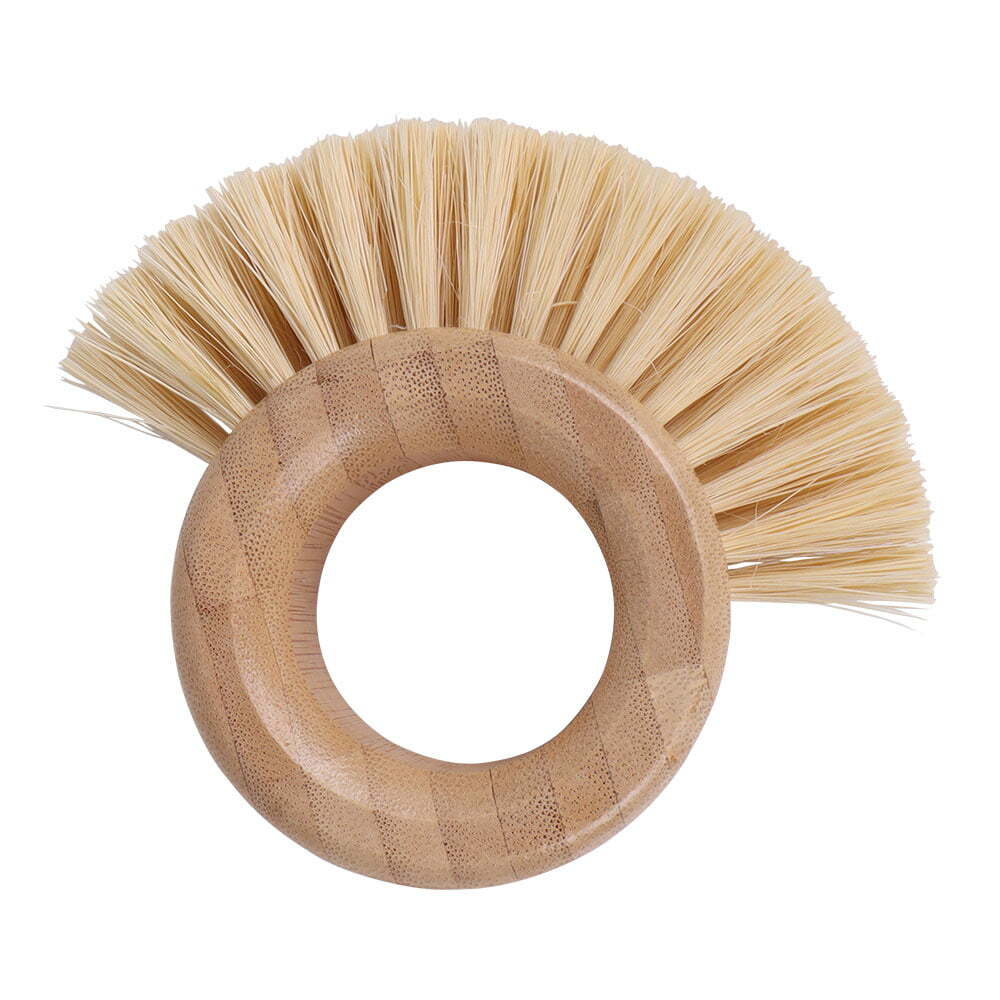 3x Eco Basics 10cm Plastic Free Vegetable Brush Dirt/Grime Remover