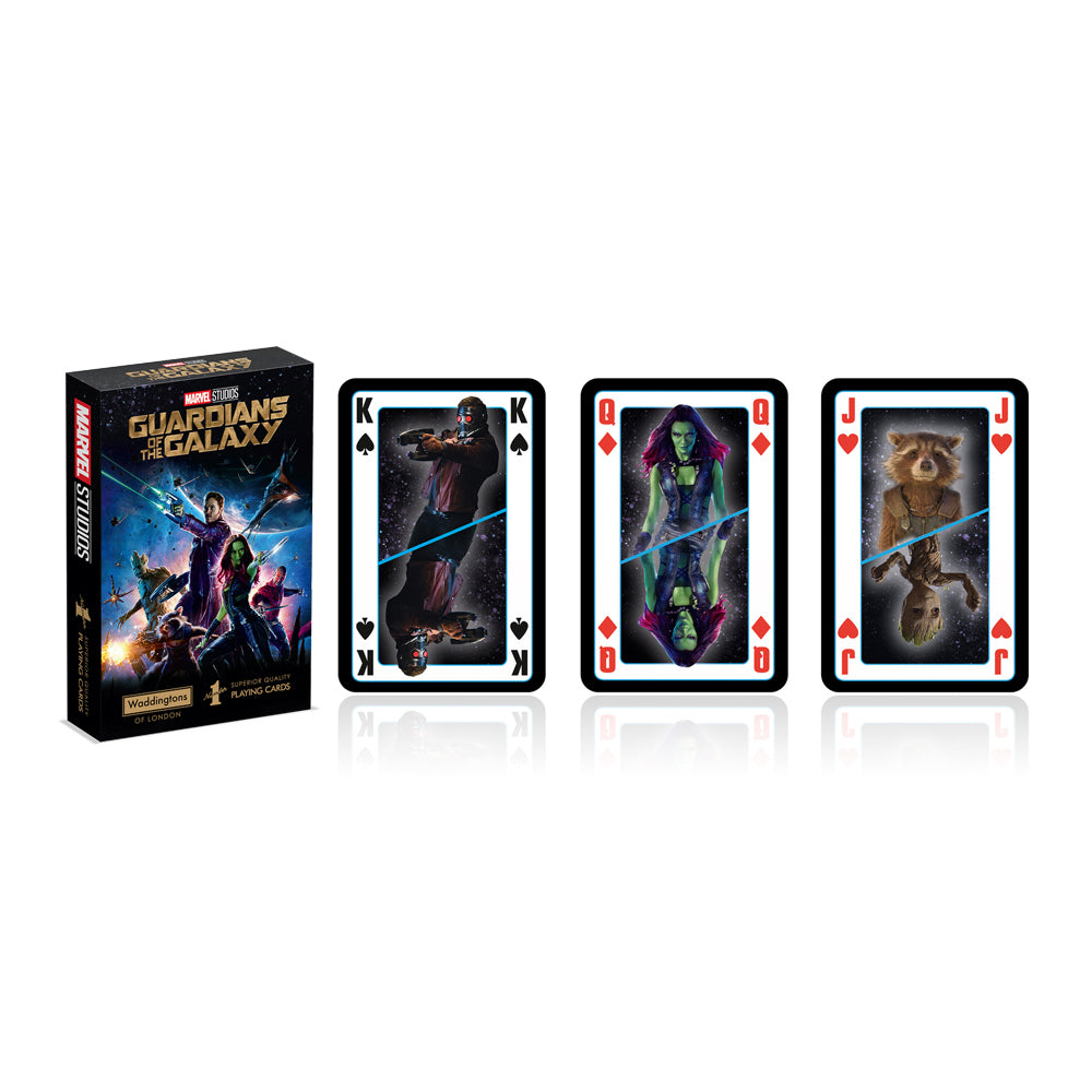 2PK Waddingtons No. 1 of London Playing Cards: Guardians of the Galaxy 5+