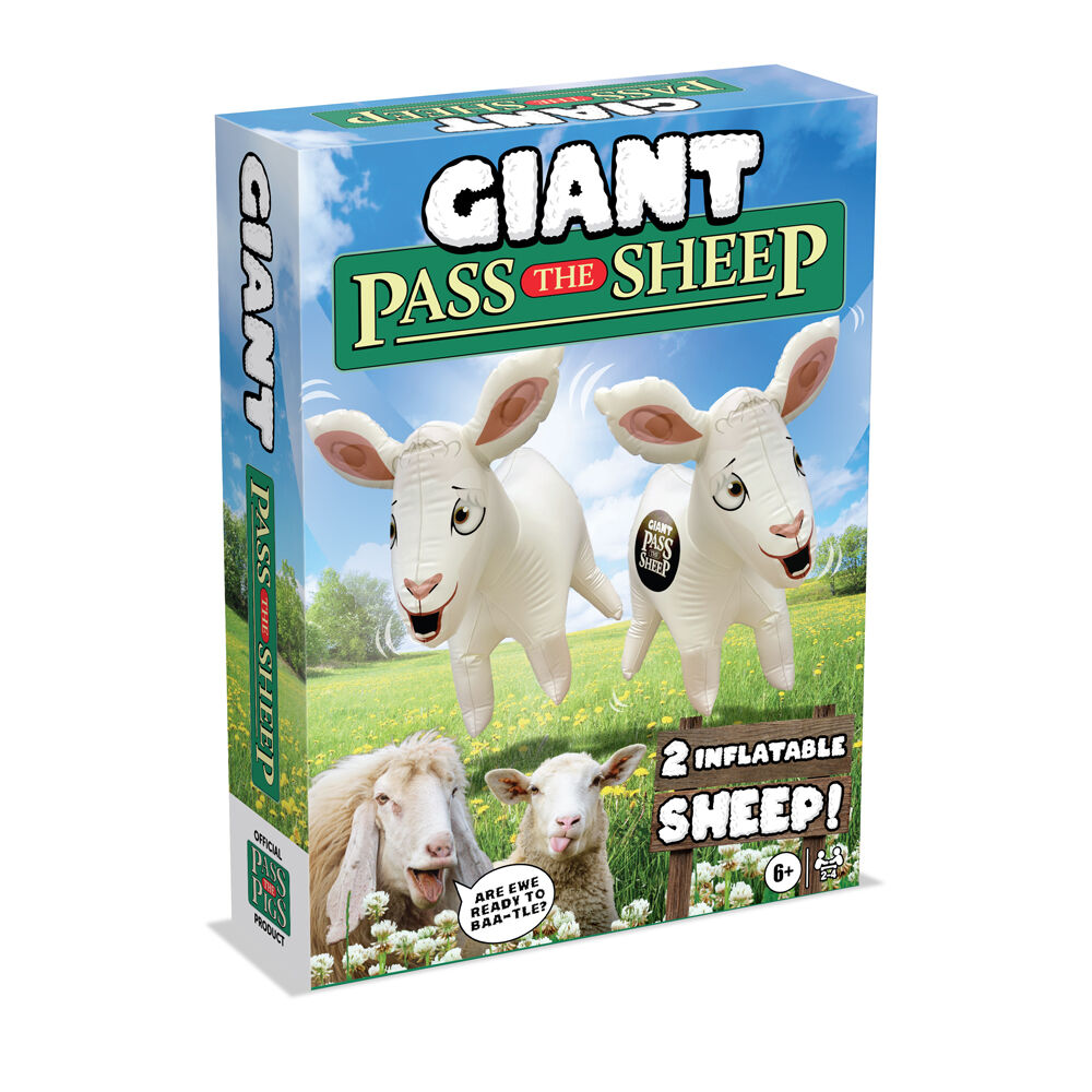 Pass the Sheep Giant Inflatable Family Travel Dice Board Game 6+