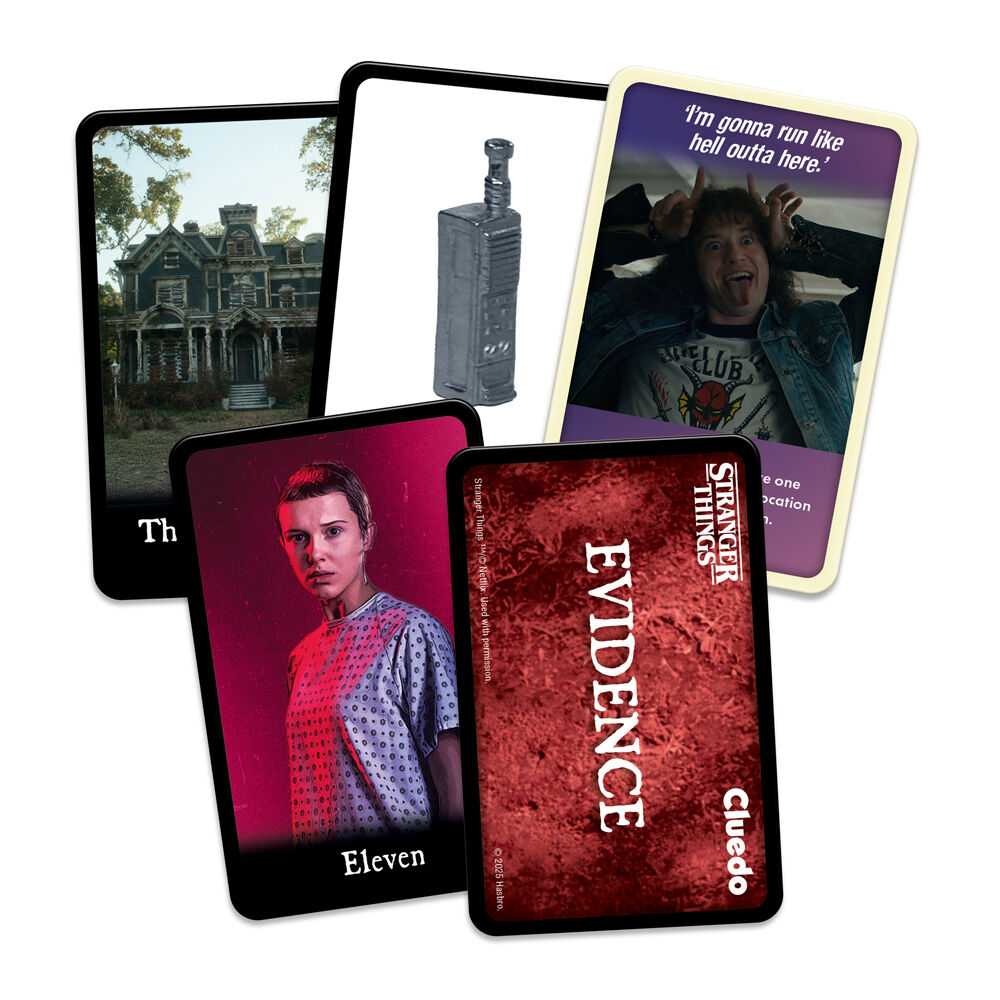 Cluedo Stranger Things Edition Family & Kids Mystery Board Game 12+