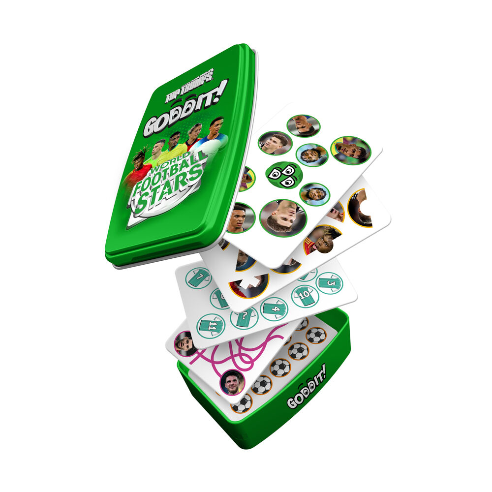Top Trumps World Football Stars Edition GODDIT! Family and Kids Card Game 5+