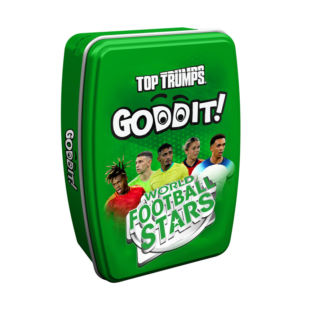 Top Trumps World Football Stars Edition GODDIT! Family and Kids Card Game 5+
