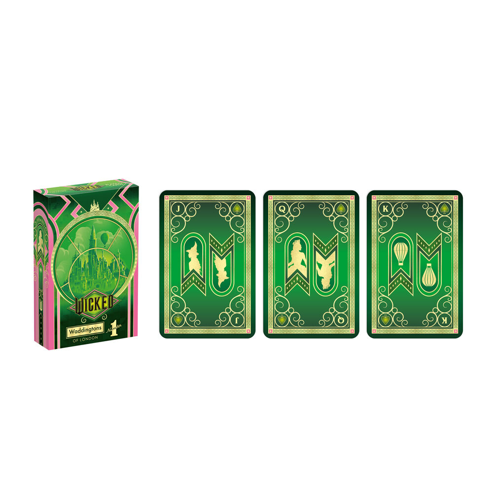 Wicked Movie Edition Novelty Family and Children Playing Cards 5+