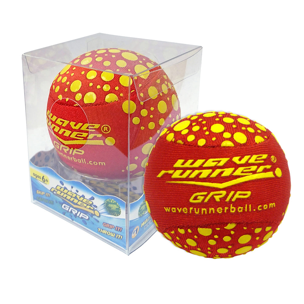 2x WaveRunner Sports Grip It 5.6cm Beach Ball Kids Toy - Assorted