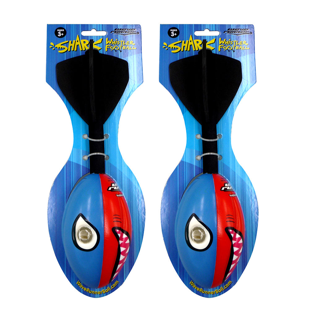 2PK Wave Runner Shark Whistler Football - Assorted
