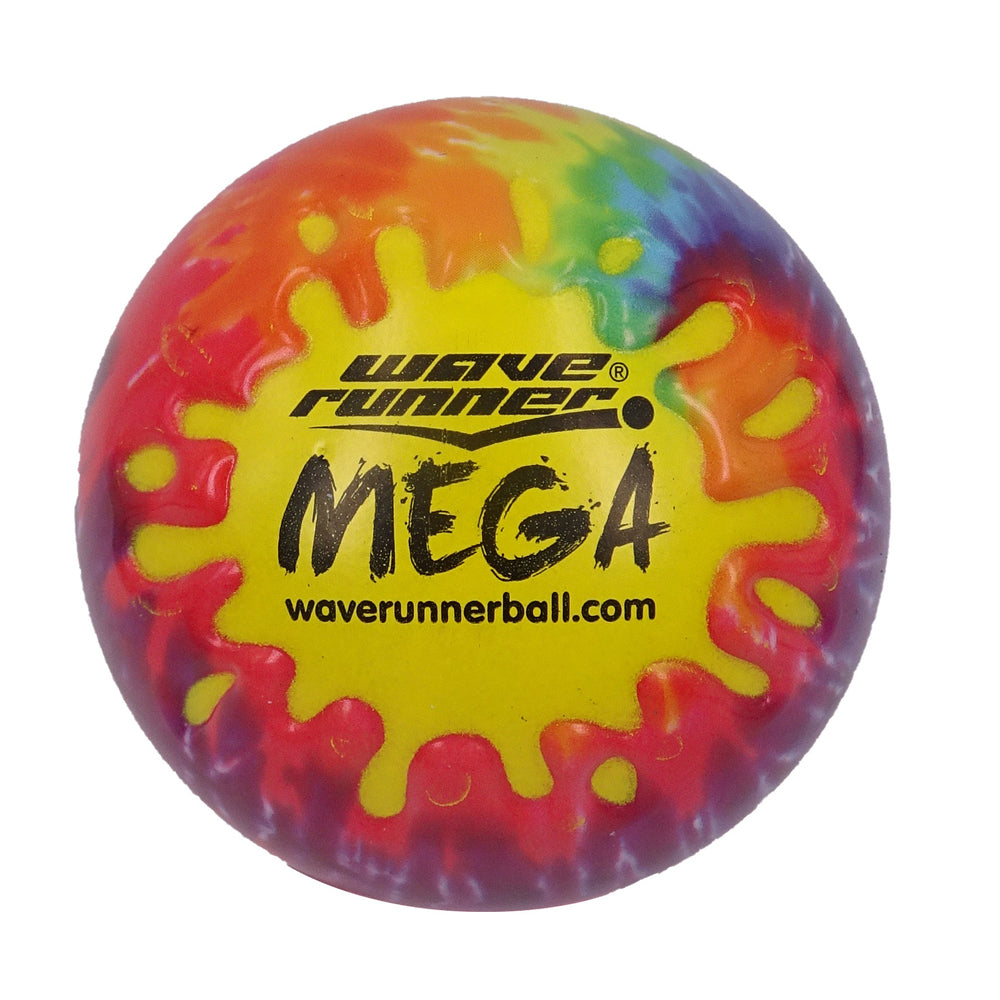 3PK Wave Runner Tiedye Series Mega Water Skipping Ball - Assorted