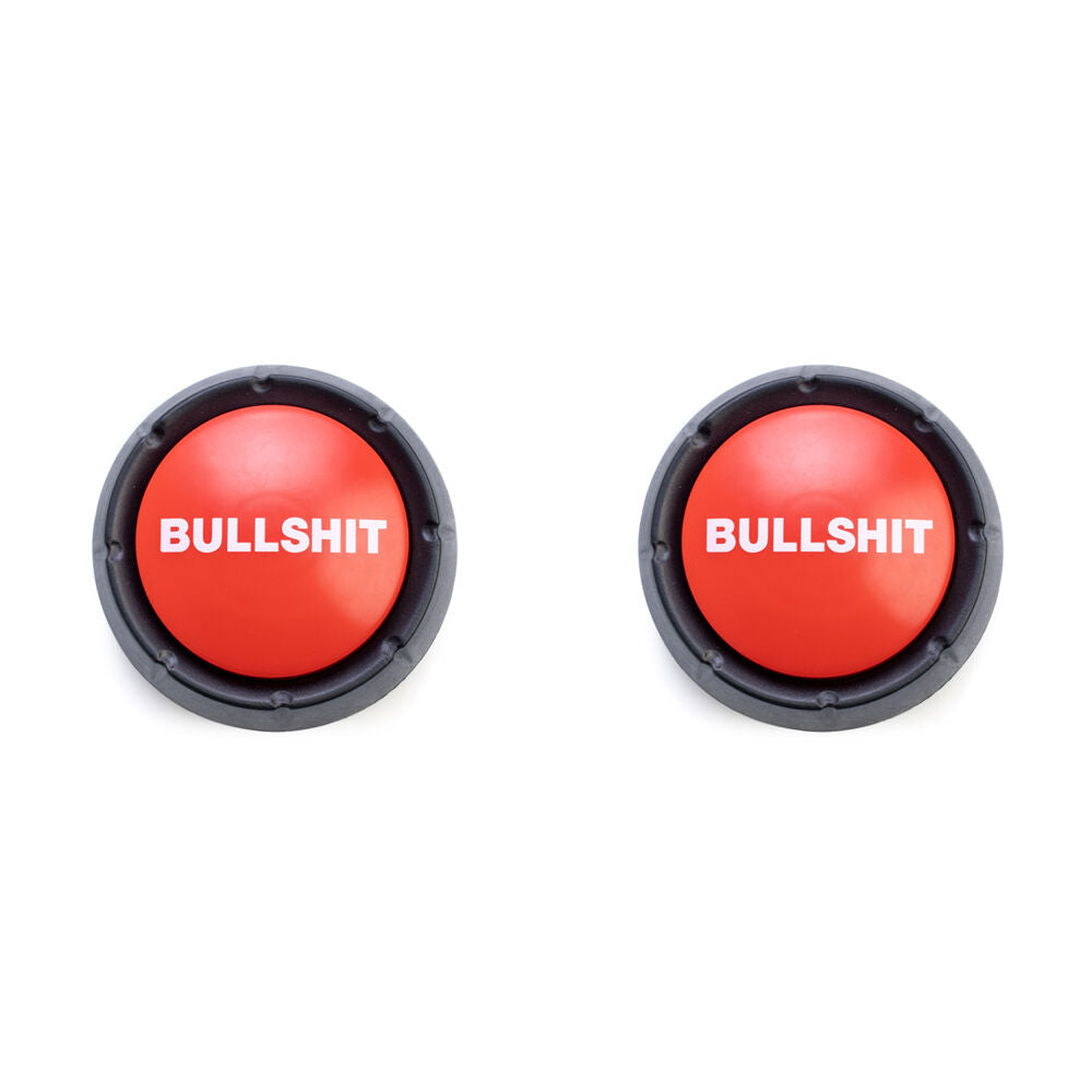 2PK Bullshit Button Novelty Sound Party Game Red Fun & Curiosity