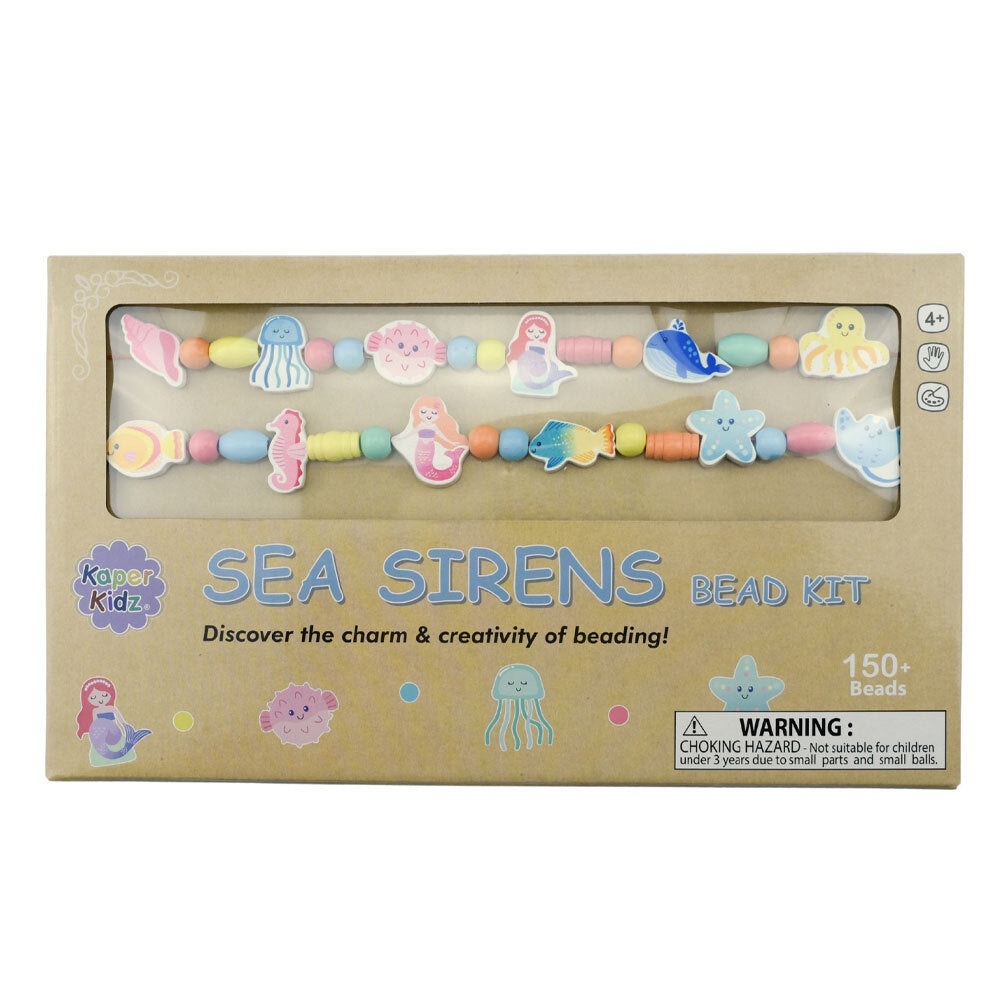 Kaper Kidz Sea Sirens Bead Kit & Rose Garden Bead Kit Toy Set 4Y+