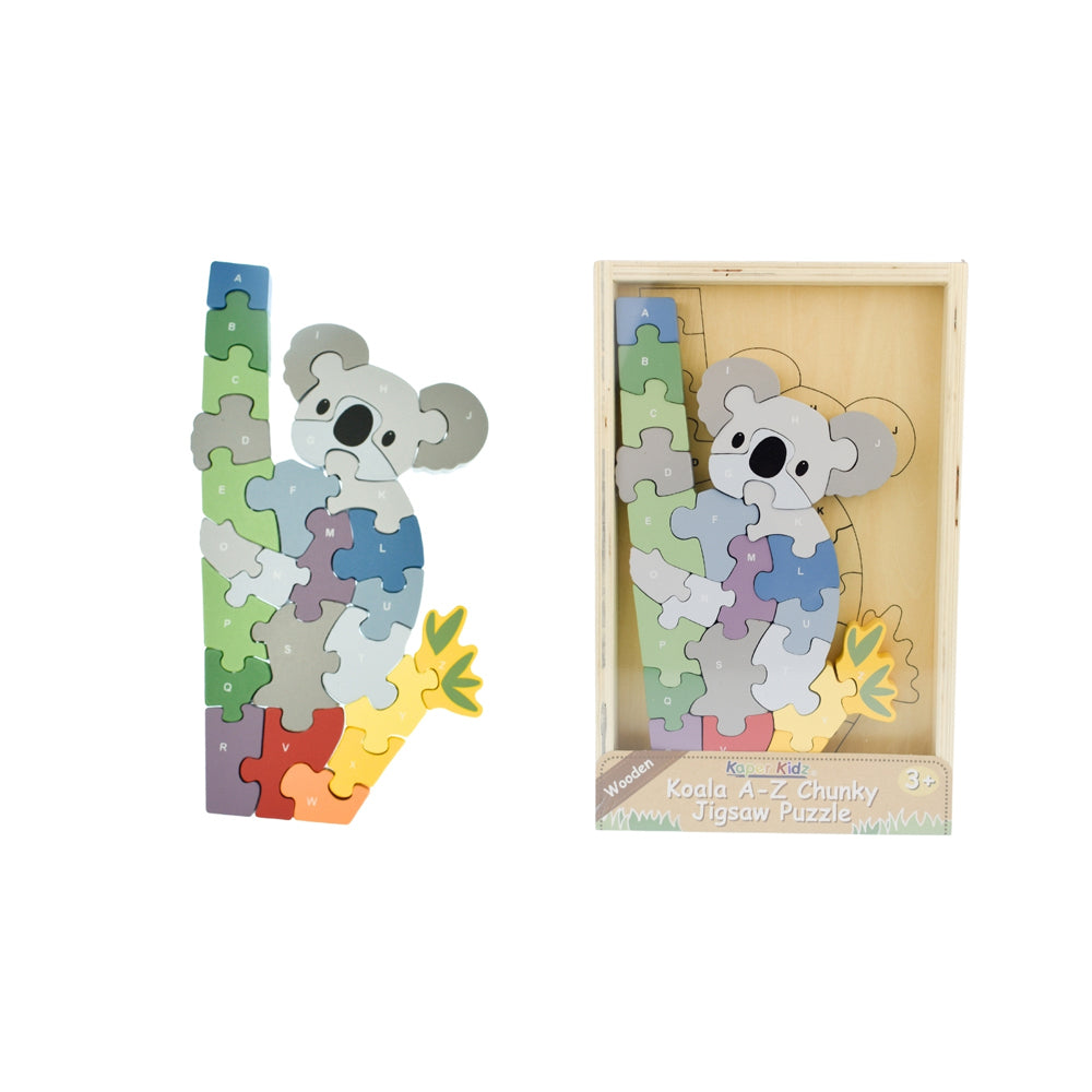 Kaper Kidz Koala A-Z Chunky Kids/Children Jigsaw Puzzle 3y+