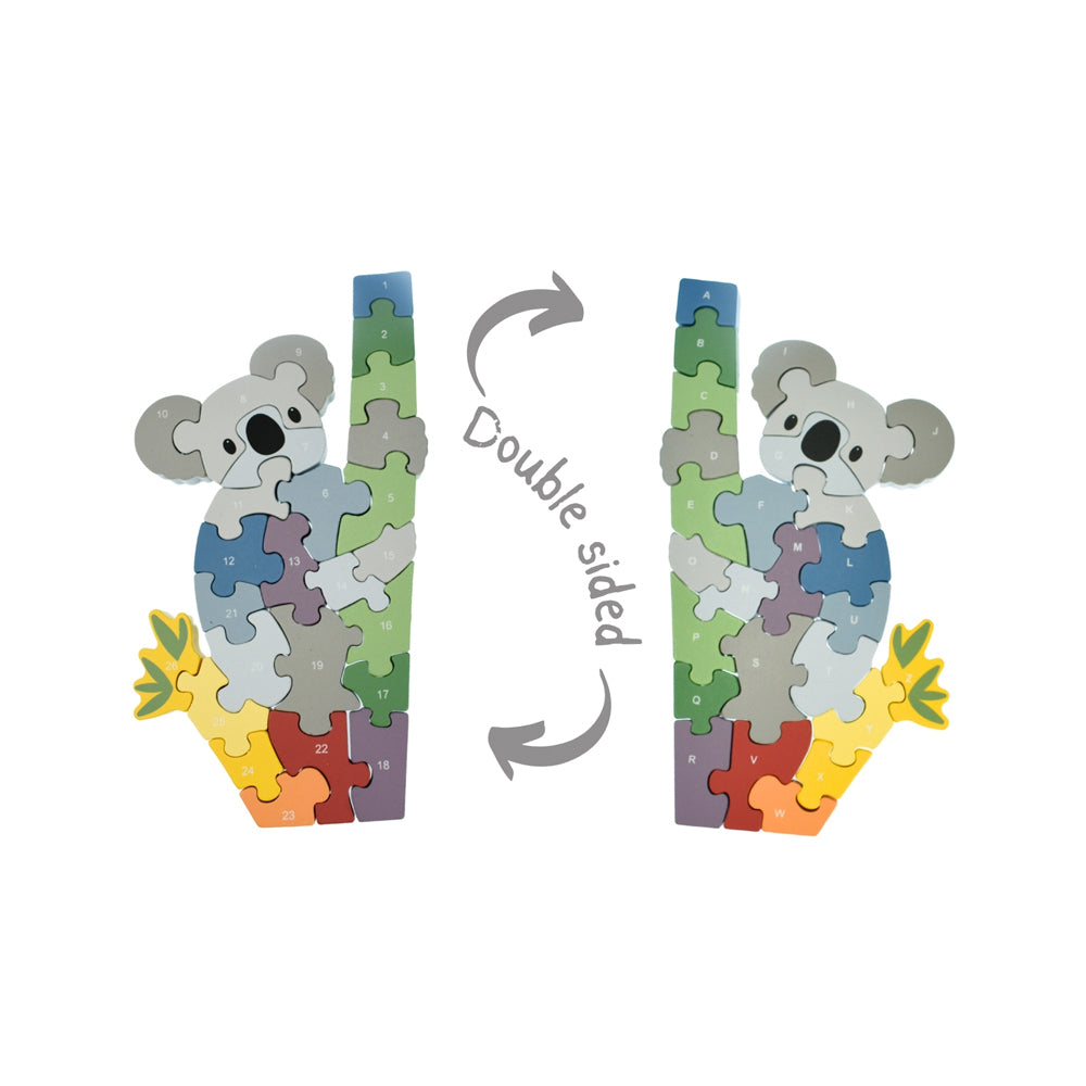 Kaper Kidz Koala A-Z Chunky Kids/Children Jigsaw Puzzle 3y+