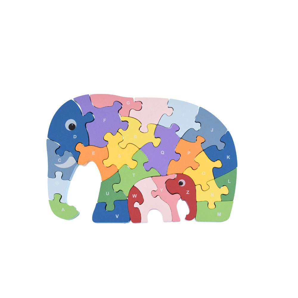 Kaper Kidz Elephant A-Z Chunky Kids Jigsaw Puzzle 3y+