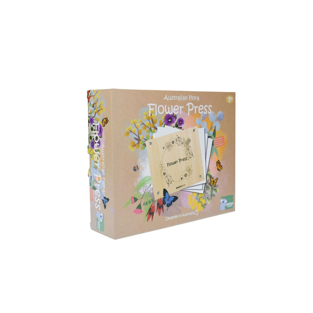 Kaper Kidz Australian Flora Flower Press Craft Kit/Creativity Activity 3y+
