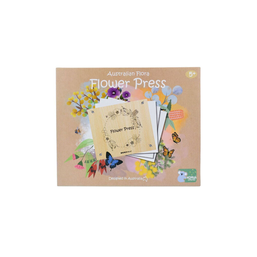 2PK Kaper Kidz Australian Flora Flower Press Craft Kit/Creativity Activity 3y+