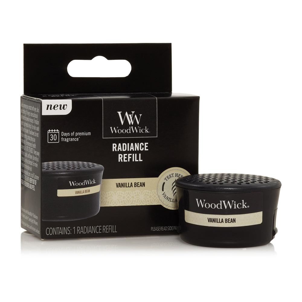 4PK WoodWick Vanilla Bean Radiance Refill Fragrance 1.28oz