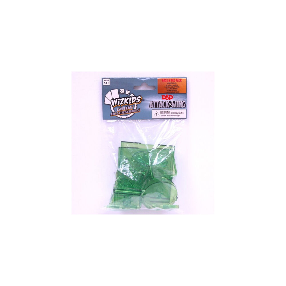 Dungeons & Dragons Attack Wing Base & Pegs Set Green