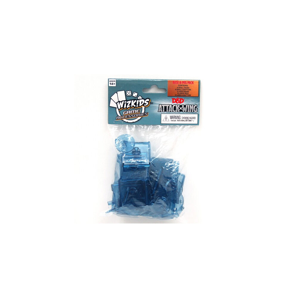 Dungeons & Dragons Attack Wing Base & Pegs Set Blue