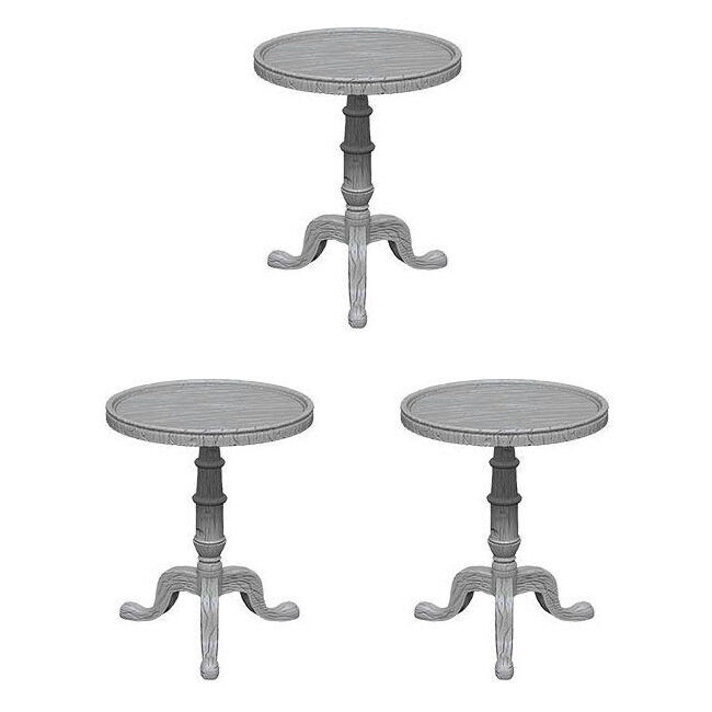 Wizkids Deep Cuts Unpainted Miniatures Small Round Table RPG Scenery 12y+