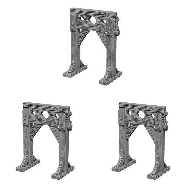 Wizkids Deep Cuts Unpainted Miniatures Stocks RPG Scenery 12y+
