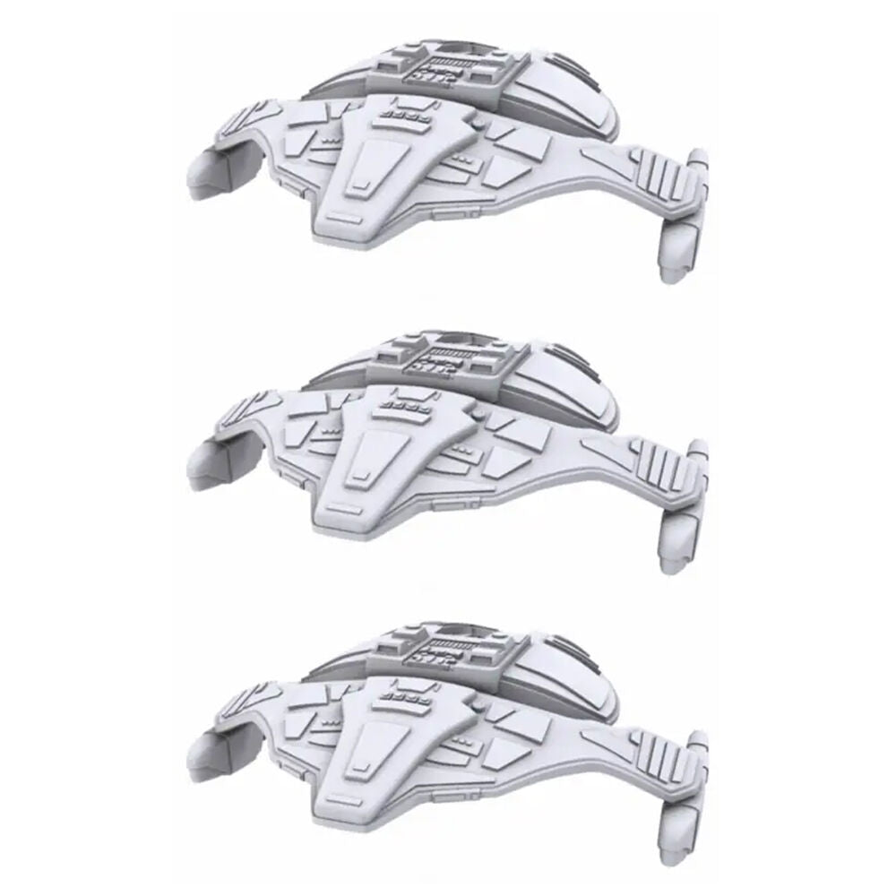 Star Trek Unpainted Ships Jem'Hadar Attack Ship Figure 14y+