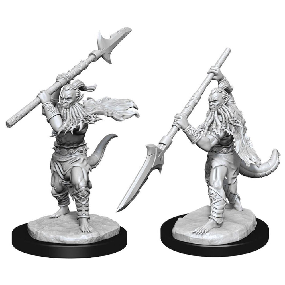 2pc Dungeons & Dragons Nolzur's Marvelous Unpainted Minis Bearded Devils