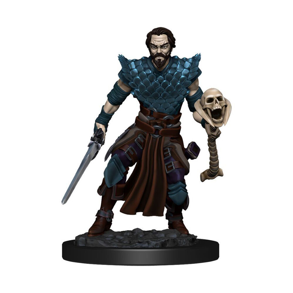Dungeons & Dragons Premium Human Warlock Male Miniature Figure 14y+