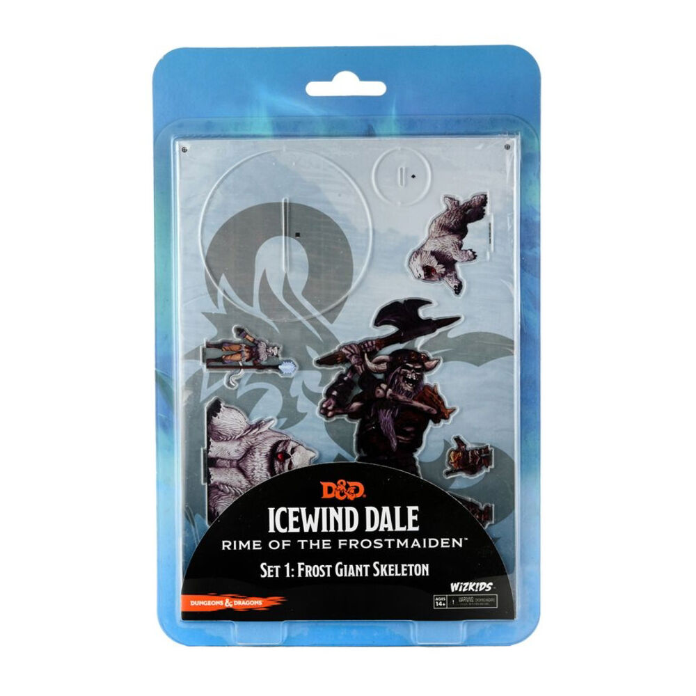 Dungeons & Dragons Icons of the Realms Icewind Dale 2D Frost Giant Skeleton 14y+