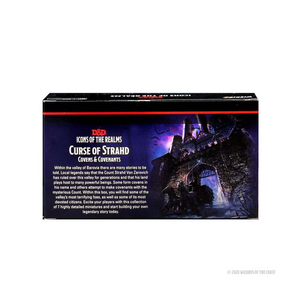 Dungeons & Dragons Icons Curse Of Strahd Covens & Covenants Miniatures Set