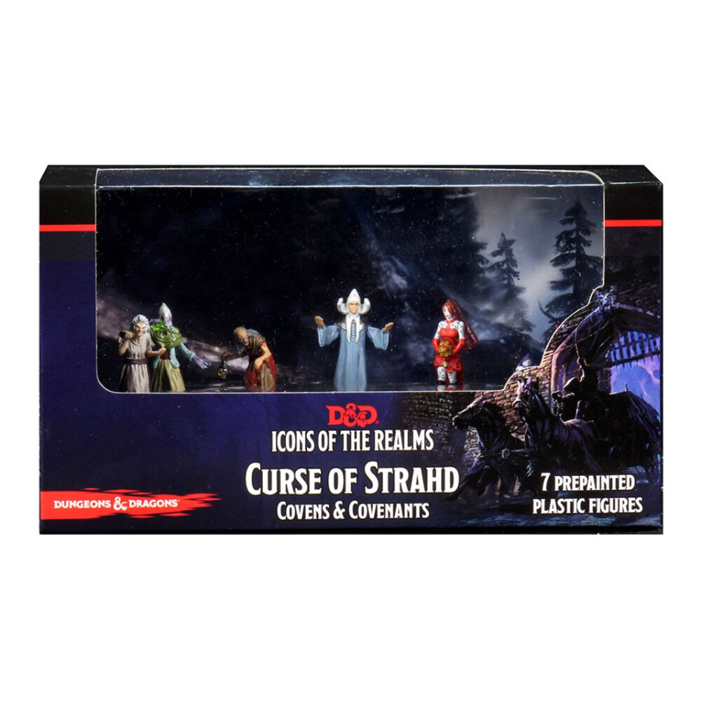 Dungeons & Dragons Icons Curse Of Strahd Covens & Covenants Miniatures Set